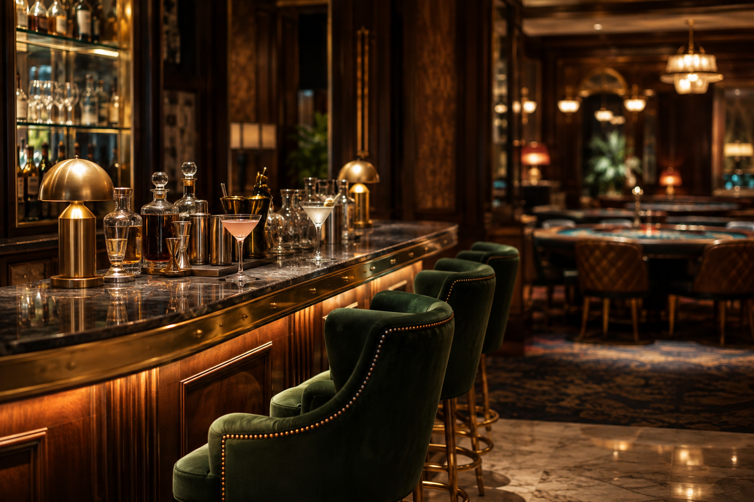 Bar en speelruimte bij Brasserie Hof