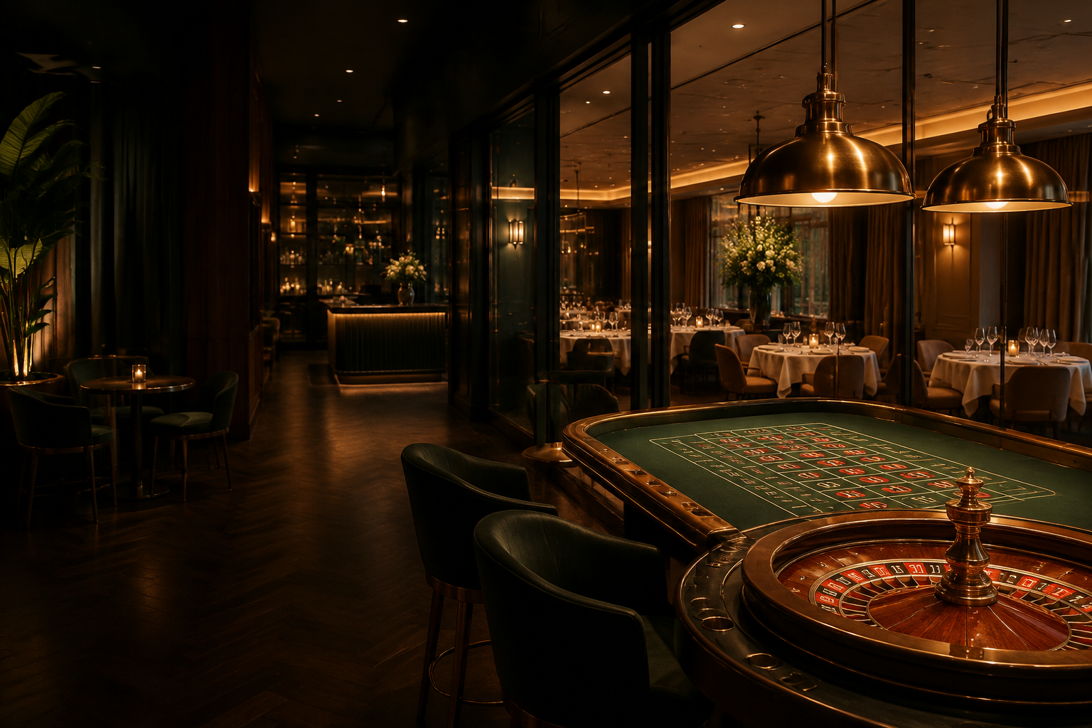 Speelruimte naast de brasserie